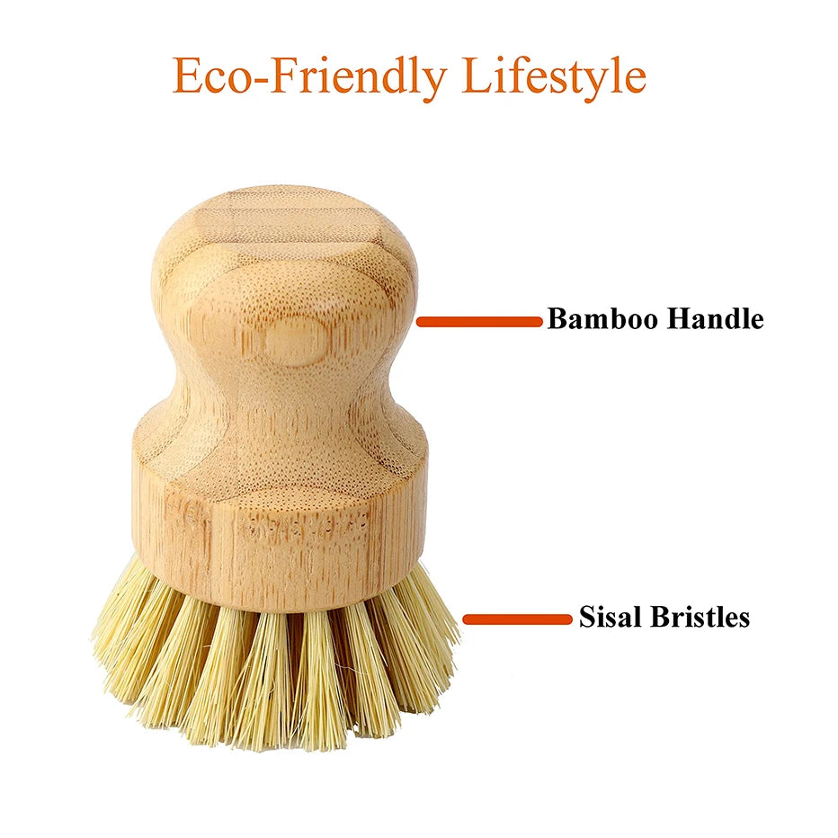 Bamboo Dish Scrubby